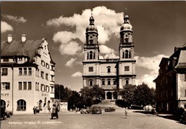 Vtg Postcard St. Lawrence Church in Nurembeg Germany, Early Street Scene - £5.20 GBP