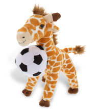 Wild Giraffe Stuffed Animal With Soccer Ball Plush Toy- 9 Inches - £55.07 GBP