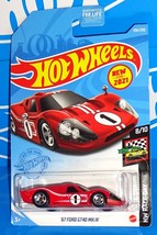 Hot Wheels New For 2021 HW Race Day #106 &#39;67 Ford GT-40 Mk.IV Red w/ 5SPs - £2.33 GBP