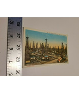Long Beach California Postcard Signal Hill Oil Fields Postal Card Home T... - $9.49