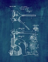 Grommet Setting Implement Patent Print - Midnight Blue - £6.34 GBP+