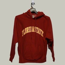 Florida State Seminoles Mens Hoodie Unisex M Maroon Fleece Long Sleeve  - £11.75 GBP