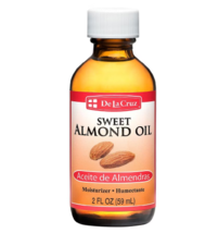 De La Cruz Sweet Almond Oil Moisturizer for Skin &amp; Hair 2.0fl oz - £18.86 GBP