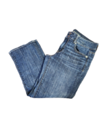 American Eagle Women Artist Crop Stretch Jeans Blue Size 8 Modern Pants - $20.00