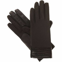 ISOTONER Brown Stretch Metallic Hem smarTouch Lined Womens Gloves XL - $26.99