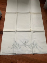 Vintage Merribee Art bird stamped embroidery pillowcase - $17.74