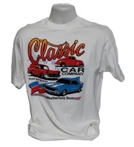 Vintage Classic Car Company Street Rod Services XL T Shirt Single Stitch Texas - £50.23 GBP