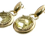 Women&#39;s Earrings 14kt Yellow Gold 385001 - £226.53 GBP