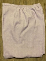 “Alfred Dunner&quot;~Lavender Slacks~ Size 22W~Elastic Back~Pull On Pants - $13.50