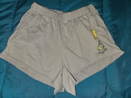 Disney Shorts Womens XS Elastic Waist Mid Rise Slash Pocket Cotton (A) - $13.99