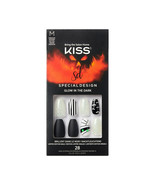 KISS Special Design Glow-In-The-Dark Halloween Fake Nails - Howling For ... - $11.82