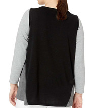 Karen Kane Womens Plus Size Colorblock Sweater, Size 0X - £20.41 GBP