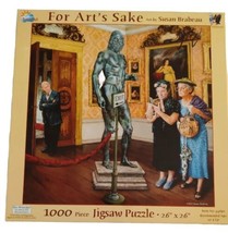 Jigsaw  Puzzle 1000 Pieces For Art&#39;s Sake Eco-Friendly Inks &amp; Pieces Sun... - $11.61