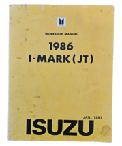 1986  I - Mark ( JT ) Isuzu Workshop Manual Jan 1987 - $6.98