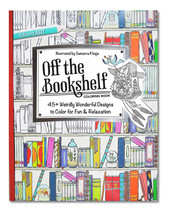 Off the Bookshelf Coloring Book - £7.95 GBP