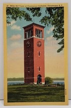 Chautauqua N.Y. Miller Bell Tower Postcard B1 - £6.38 GBP