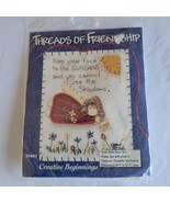 VTG THREADS OF FRIENDSHIP felt stitchery kit Keep your face to the sunsh... - £3.87 GBP