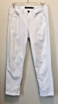 Calvin Klein White Skinny Crop Jeans Size 28/6 - £21.27 GBP