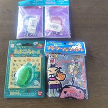 Tamagotchi Clear Case Cover Keychain Sticker File Lot of 4 - £54.57 GBP