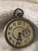 Vintage 1905 Elgin Pocket Watch Grade 301 Sideways Second Hand. Untested - £159.84 GBP