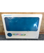 iBenzer Neon Party MacBook Pro 13 Inch Case BLUE Hard Shell Cover - $284.91 MXN