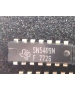 Espec. Military SN5409J Semiconductor - Case: DIP14 - $7.94 CAD