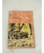 1977  MG MGB Drivers Handbook Original - $446.85 MXN