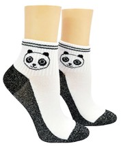 Sock House Co. Panda Lurex Juniors Shortie Sock - £4.71 GBP