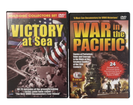 War in the Pacific (DVD) Victory at Sea lot of 2 multi disc collectors set - $13.23 CAD