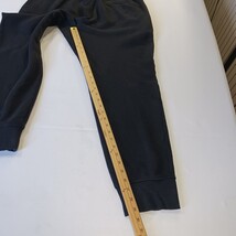 Reebok Men’s Size L (34×29)  Fleece Joggers Black Sweatpants REM243PA40021 image 7