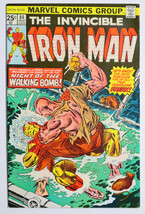 1976 Invincible Iron Man 84 by Marvel Comics 3/76, 1968 Series:25¢ Ironman cover - $30.18