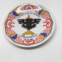 Lions Club Sint Truiden Charternight 15-6-63 Belgium Plate Vintage 5.25&quot;... - $9.87