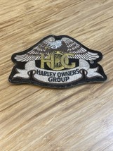 Vintage Harley Davidson Owners Group Patch Eagle Biker Motorcycle KG JD - $272.68 MXN