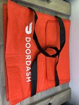 DoorDash insulated Pizza Bag Red With Handles 19” X 19” X 5” - £14.21 GBP