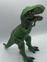 Tyrannosaurus Rex Realistic Dinosaur T-Rex 2012  13” Rubber Toy Green - £7.91 GBP