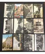 12 Vintage Postcards From The Early 1900s - Various Landmarks - Some Unp... - £17.64 GBP