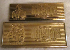 1994 Hershey Chocolate 100 years, bronze replica bars Type A &amp; Type B - $753.44 MXN