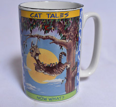 Cat Tales Coffee Mug Gary Patterson Now What Creator of Smiles Westwood 1998 - $21.73