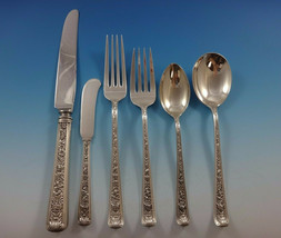 Windsor Rose by Watson Sterling Silver Flatware Set For 8 Service 51 Pieces - £1,940.47 GBP