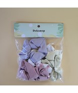 Doksmop Hair scrunchies - Soft and elastic silky hair band, comfortable - $34.66