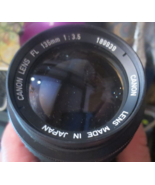 Canon FL 135mm F3.5 Prime Lens for Canon FD Mount SLR/Mirrorless Cameras - £21.87 GBP