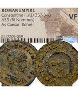 Constantine II "the Great's" Son RARE in RIC NGC VF Rome mint Wreath Fol... - $2,801.44 MXN Constantine II "the Great's" Son RARE in RIC NGC VF Rome mint Wreath Fol... - $2,801.44 MXN