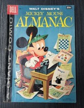 Dell Giant Comics Walt Disney&#39;s Mickey Mouse Almanac #1  (1957) Golden A... - $457.14 MXN