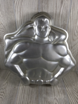Wilton SUPER HEROES Batman Superman CAKE PAN 502-1212 Face Plates 1977 - $282.07 MXN