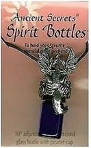 Ancient Secrets Aromatherapy Spirit Bottle Necklace Dragon-Cobalt - $22.08