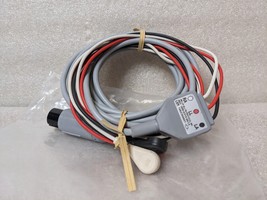 Welch Allyn ECG 3 Lead Patient CableSnap Connector 1 Piece Shielded 008-... - $19.79