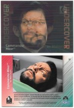 Star Trek Phase Two Commander Riker Undercover Lenticular Card L4 Skybox 1996 NM - £7.60 GBP