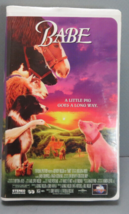 BABE A Little Pig Goes A Long Way 1995 Vintage VHS Movie, 82453 - £3.13 GBP