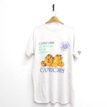 Vintage Garfield Capricorn Night T Shirt XL - £36.69 GBP