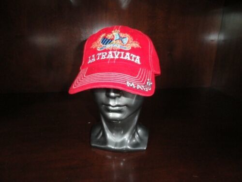 Primary image for CAO La Traviata Maduro Red Embroidered  Baseball cap New